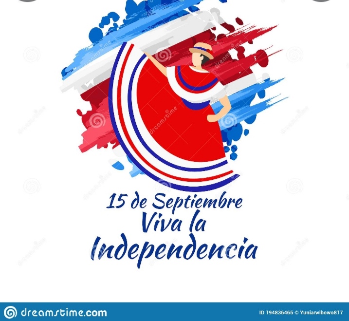 Feliz d&iacute;a de independencia Costa Rica